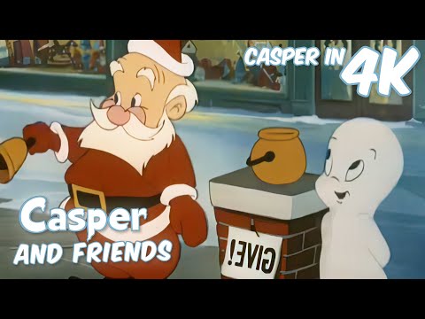 Casper's Christmas Gifts! 🎁 | Casper the Friendly Ghost | Compilation | Cartoons for Kids