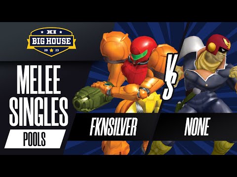 fknsilver (Samus) vs n0ne (Captain Falcon) - Melee Singles Pools - The Big House 11