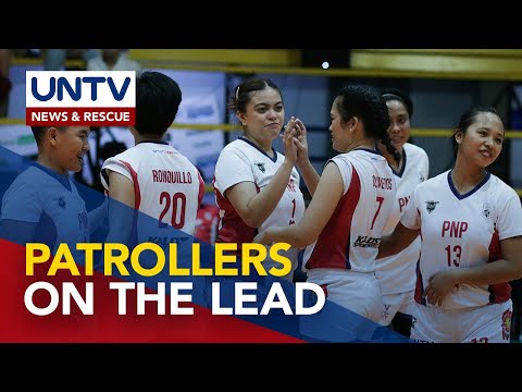 PNP Lady Patrollers maintains lead in UNTV Volleyball League Season 2