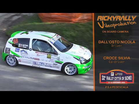 OBC DALL'OSTO - CROCE // 32° Rally Citta' di Schio 2023 // P.S.4 Pedescala