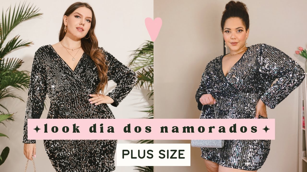 4 LOOKS PLUS SIZE para o DIA DOS NAMORADOS - SHEIN CURVE try on haul 💖 | #SheinCurve #SheinForAll