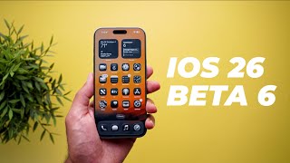 iOS 26 Developer Beta 6 – New Features, Animations & Performance Improvements!