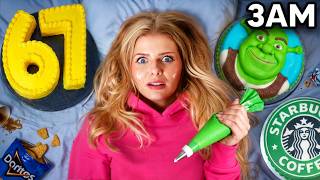 I Pulled an ALL NIGHTER Making Cakes for my Friends