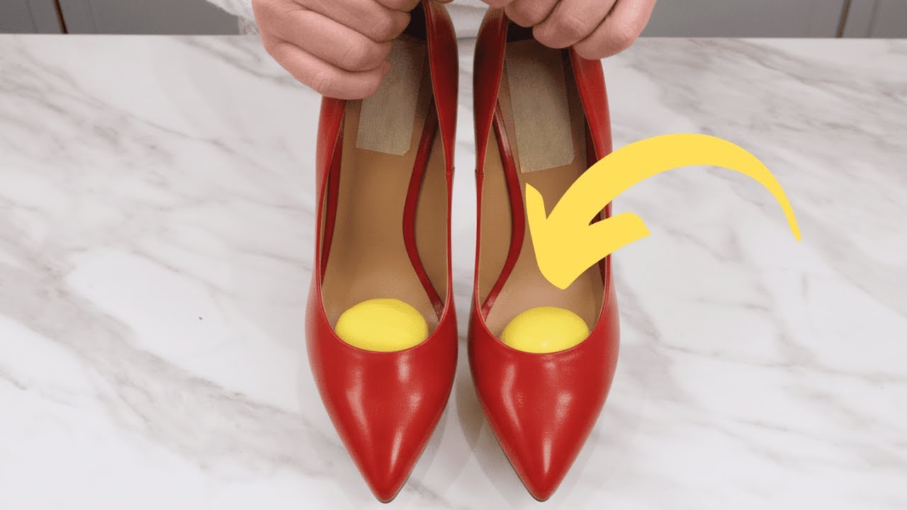 Put THIS in Heels to Soften & Stretch Them by Morning!