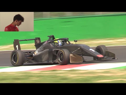Ollie Bearman Driving a Dallara F320 EuroFormula Open at Monza Circuit!