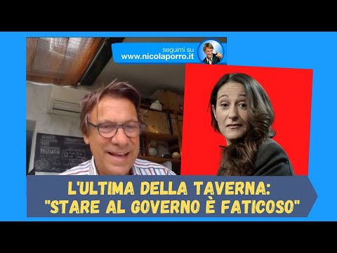 Zuppa di Porro 10 set 2021 - L'ultima della Taverna: "Stare al governo è faticoso"