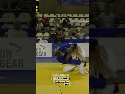 Dabrowska Anna 🥇 -57Kg 🇵🇱| Final | 🇷🇴Cluj European Open 2022 Judo 💥