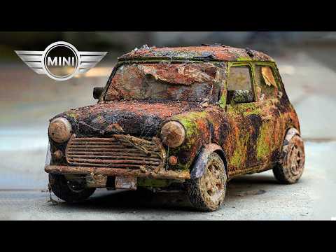 Mr. Bean’s Mini Cooper Full Restoration — From Rust to Showroom Shine!