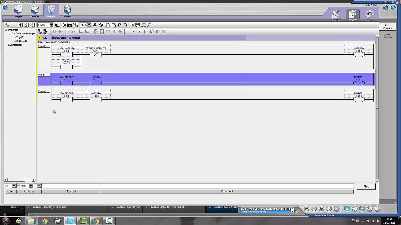 Tutorial Twido Suite - Preparação para IHM Magelis