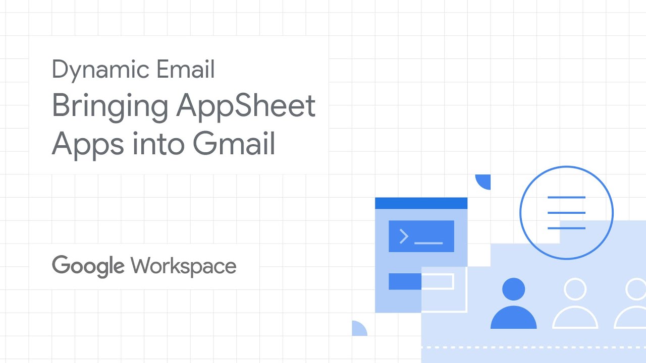 Bringing AppSheet apps into Gmail