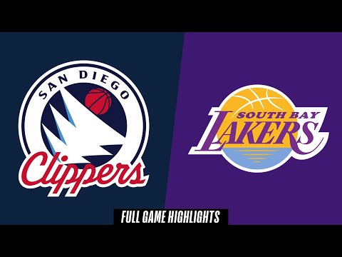 San Diego Clippers vs. South Bay Lakers - Game Highlights