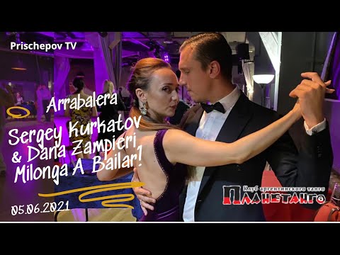 Sergey Kurkatov & Dana Zampieri, 4-4, Milonga Abailar! Planetango 2021 Arrabalera