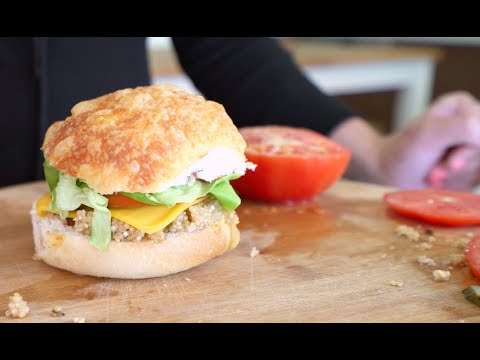 The Best Quinoa Burger Recipe - High Protein | Vegetarian