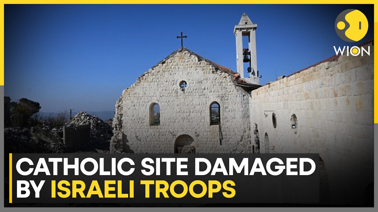 Israel-Lebanon War: Israeli Troops Damage Catholic Convent in Lebanon | WION