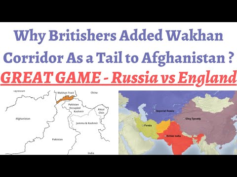 Why Britishers added Wakhan Corridor as a tail to Afghanistan in the GREAT GAME against Russia ?
