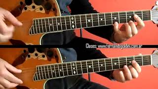 Mary Poppins y el deshollinador tutorial guitarras