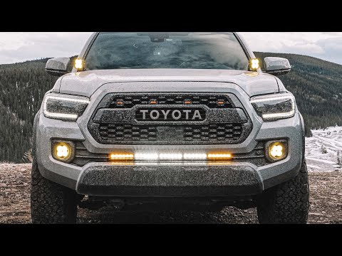 The ULTIMATE 30\" Light Bar Combo Setup | Toyota Tacoma Overlanding Build Ep. 8
