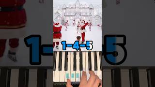 How To Play All I Want For Christmas Is You on Piano #shorts