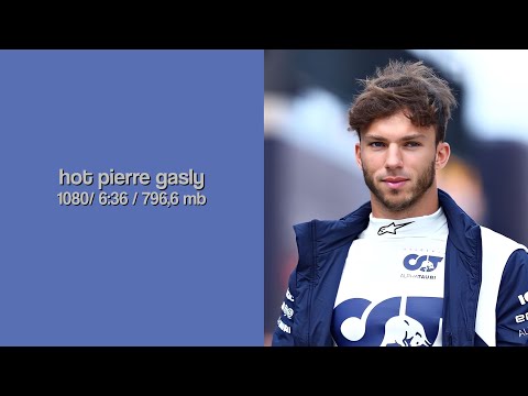 hot pierre gasly scenespack