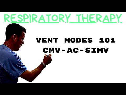 Respiratory Therapist - Ventilator Modes 101 - CMV vs AC vs SIMV