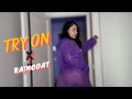 Raincoat Try On Haul With Anny 4K USA