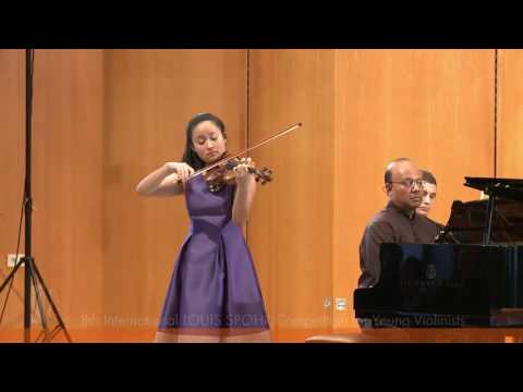 Wieniawski Violin Concerto No 2-1st movement-Spohr Competition