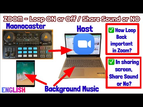 How to use Maonocaster Lite for ZOOM meeting from PC or Laptop. How Loop Back works?
