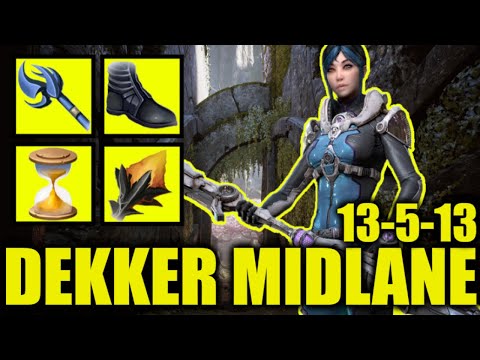 Dekker Does Devasting Damage in Midlane - Predecessor Gameplay
