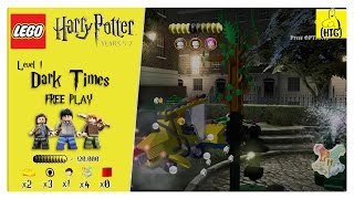 Lego Harry Potter Years 5-7: Lvl 1 / Dark Times FREE PLAY (All Collectibles) - HTG