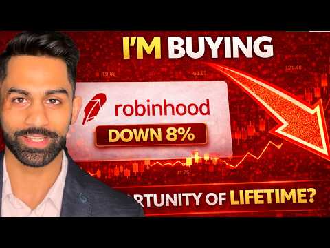 🚨 MY NEW Buy Target on HOOD Stock!! ROBINHOOD Stock DROPS 8% on Earnings!! FULL HOOD STOCK ANALYSIS
