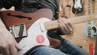 Video thumbnail for Squier Classic Vibe '60 Telecaster Thinline Natural by GUITAR GEAR - Strumenti Musicali Dalmine BG