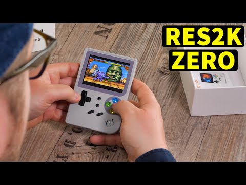 RES2k Zero - kompakte mobile Retro Konsole mit 6500 Games | Vorstellung und erster Eindruck