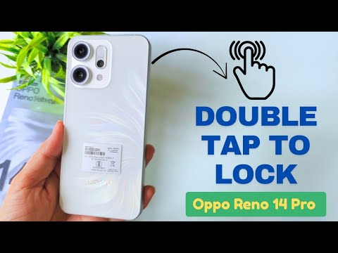 How to Enable Double Tap to Lock in Oppo Reno 14 Pro 5g | Turn on/off screen gesture
