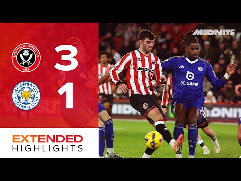 Sheffield United 3-1 Leicester City | Extended EFL Championship highlights