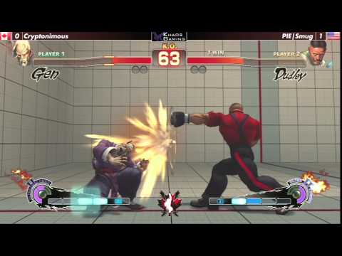 CC2014 USF4 P4 W1   Cryptonimous ELF vs PIE Smug DUD