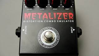 Video thumbnail for ロシア発 ディストーション ギターエフェクター METALIZER / AMT Electronics 試奏 by soarmv
