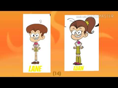 The Loud House Genderbent Names and Ages