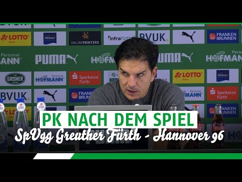 PK nach dem Spiel | SpVgg Greuther Fürth - Hannover 96