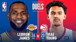LeBron James - Los Angeles Lakers - Trae Young - Atlanta Hawks