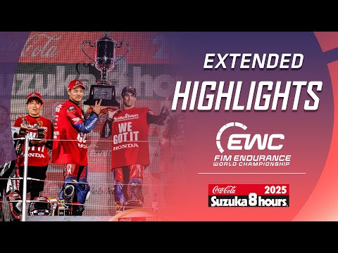 Honda HRC make it four in a row! Extended highlights of Suzuka 8 Hours | FIM EWC