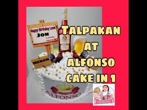 Alfonso with Sabong Cake Design