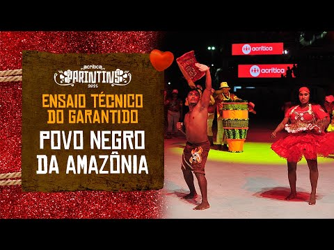 COREOGRAFIA de Povo Negro da Amazônia tem Pai Francisco e Mãe Catirina do Garantido | Parintins 2025