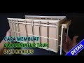 Cara Membuat Bak Miniatur Truk Kardus Detail Bak Truk Dari Kardus Tutorial Truk Kardus Bagian 4