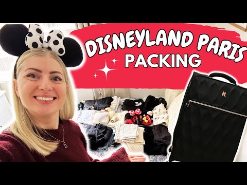 DISNEYLAND PARIS PACK WITH ME🧳| Outfits 👚| Packing Vlog ✨