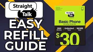 HOW TO REFILL STRAIGHT TALK ONLINE (2026)