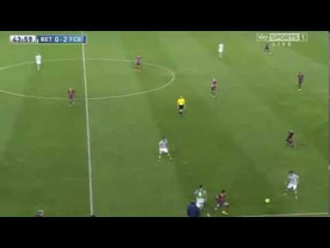 Neymar  Skill Real Betis Vs Barcelona 10 11 2013