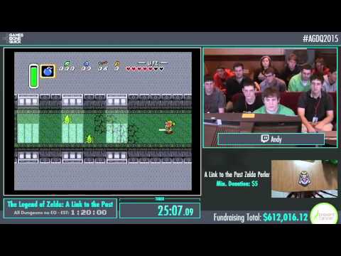 Awesome Games Done Quick 2015 - Part 153 - The Legend of Zelda: A Link to the Past by Andy