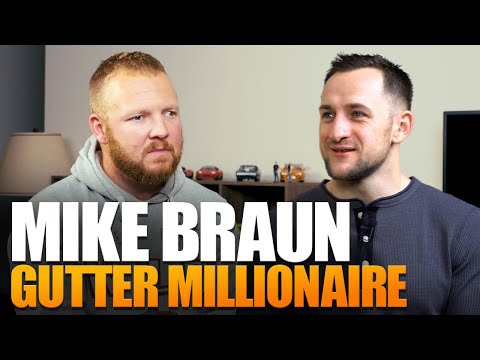How to sell gutter business for $1.5M by 28 | Mike...