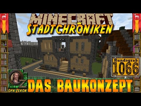 Minecraft #1066 -Stadtchroniken- Das Baukonzept [HD+Deutsch]