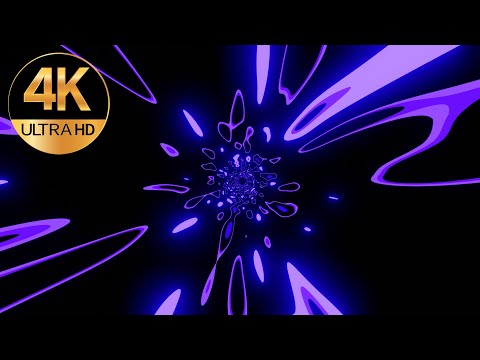 3 Hour Blue Wave Particles Party Disco background (Free Video background loops)